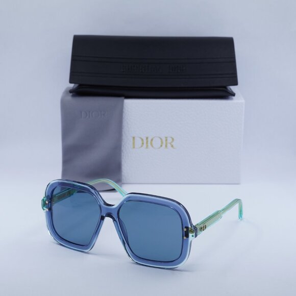 Dior DIORHIGHLIGHT S1I 30B0 Square Sunglasses - Blue main image 6